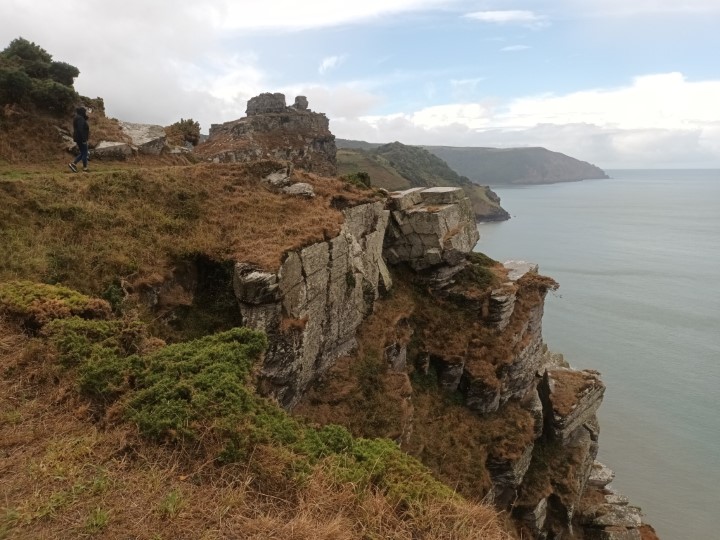 The South West Coast Path at Valley of the Rocks